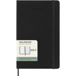 Diary 18M WeekNote Hard Cover Large Black in the group Paper & Pads / Planners / 18-Month Planners at Pen Store (137011)