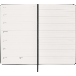 Diary 18M WeekNote Hard Cover Large Black in the group Paper & Pads / Planners / 18-Month Planners at Pen Store (137011)