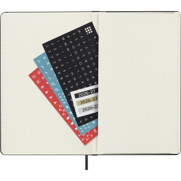Diary 18M WeekNote Hard Cover Large Black in the group Paper & Pads / Planners / 18-Month Planners at Pen Store (137011)
