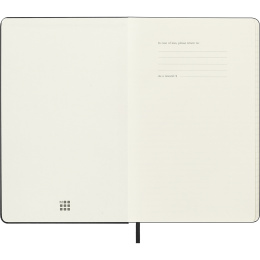 Diary 18M WeekNote Hard Cover Large Black in the group Paper & Pads / Planners / 18-Month Planners at Pen Store (137011)