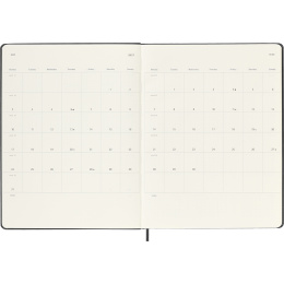 Diary 18M WeekNote Hard Cover XL Black in the group Paper & Pads / Planners / 18-Month Planners at Pen Store (137012)
