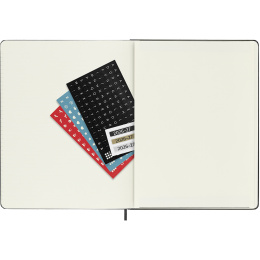 Diary 18M WeekNote Hard Cover XL Black in the group Paper & Pads / Planners / 18-Month Planners at Pen Store (137012)