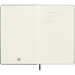 Diary 18M Weekly Hard Cover Horisontell Large Black in the group Paper & Pads / Planners / 18-Month Planners at Pen Store (137014)