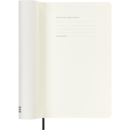 Diary 18M Daily Soft Cover Large Black in the group Paper & Pads / Planners / 18-Month Planners at Pen Store (137015)