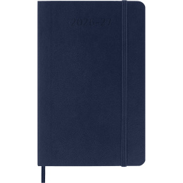 Diary 18M WeekNote Soft Cover Pocket Sapphire Blue in the group Paper & Pads / Planners / 18-Month Planners at Pen Store (137018)