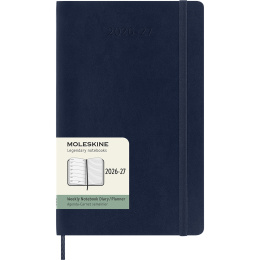 Diary 18M WeekNote Soft Cover Large Sapphire Blue in the group Paper & Pads / Planners / 18-Month Planners at Pen Store (137019)