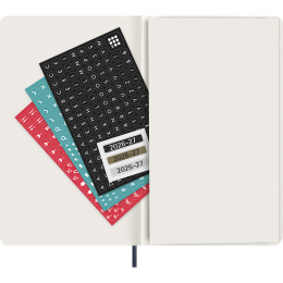 Diary 18M WeekNote Soft Cover Large Sapphire Blue in the group Paper & Pads / Planners / 18-Month Planners at Pen Store (137019)