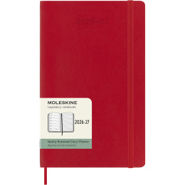 Diary 18M WeekNote Soft Cover Large Red in the group Paper & Pads / Planners / 18-Month Planners at Pen Store (137020)