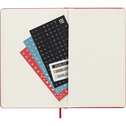 Diary 18M WeekNote Hard Cover Large Red in the group Paper & Pads / Planners / 18-Month Planners at Pen Store (137022)
