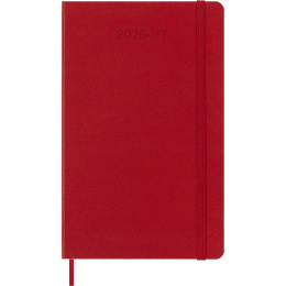 Diary 18M WeekNote Hard Cover Large Red in the group Paper & Pads / Planners / 18-Month Planners at Pen Store (137022)