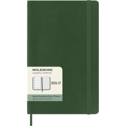 Diary 18M WeekNote Soft Cover Large Myrtle Green in the group Paper & Pads / Planners / 18-Month Planners at Pen Store (137023)