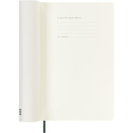 Diary 18M WeekNote Soft Cover Large Myrtle Green in the group Paper & Pads / Planners / 18-Month Planners at Pen Store (137023)