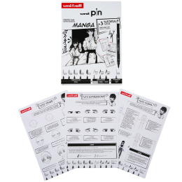 Pin Fine Line Manga Set in the group Pens / Artist Pens / Fineliners at Pen Store (137083)