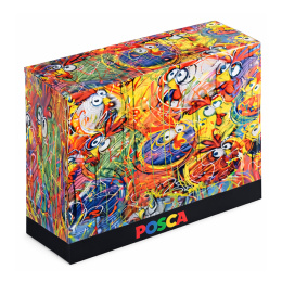 Posca Brush Standing Set in the group Pens / Artist Pens / Illustration Markers at Pen Store (137115)