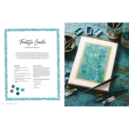 Creative Abstract Mixed Media in the group Hobby & Creativity / Books / Inspirational Books at Pen Store (137170)