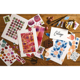 Creative Abstract Mixed Media in the group Hobby & Creativity / Books / Inspirational Books at Pen Store (137170)