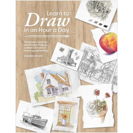 Learn to Draw in an Hour a Day in the group Hobby & Creativity / Books / Art Instruction Books at Pen Store (137176)