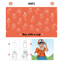 Manga Quick and Easy Drawing Deck in the group Hobby & Creativity / Books / Art Instruction Books at Pen Store (137177)