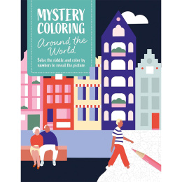 Mystery Coloring Around the World in the group Hobby & Creativity / Books / Adult Colouring Books at Pen Store (137179)