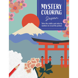 Mystery Coloring Japan in the group Hobby & Creativity / Books / Adult Colouring Books at Pen Store (137181)