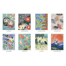 Mystery Coloring Japan in the group Hobby & Creativity / Books / Adult Colouring Books at Pen Store (137181)