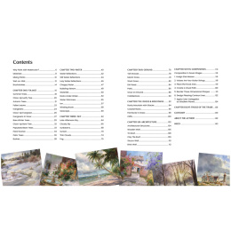 Watercolor Artist's Index of the Natural Landscape in the group Hobby & Creativity / Books / Inspirational Books at Pen Store (137191)