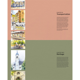 Watercolor Artist's Index of the Urban Landscape in the group Hobby & Creativity / Books / Inspirational Books at Pen Store (137192)