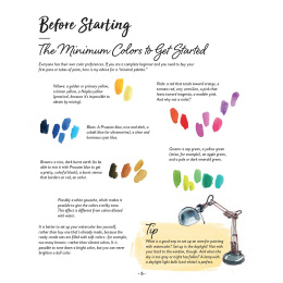 A Beginner's Year of Watercolor in the group Hobby & Creativity / Books / Art Instruction Books at Pen Store (137195)