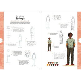 10 Step Drawing: Figures in the group Hobby & Creativity / Books / Art Instruction Books at Pen Store (137197)