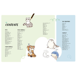 200 Cute Things to Draw in the group Hobby & Creativity / Books / Art Instruction Books at Pen Store (137199)