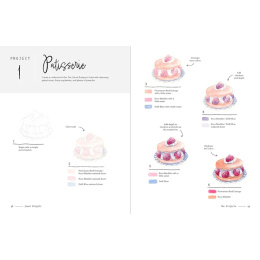 3-Colour Watercolour in the group Hobby & Creativity / Books / Art Instruction Books at Pen Store (137200)