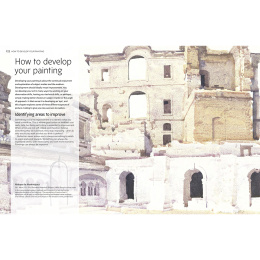 Atmospheric Buildings in Watercolour in the group Hobby & Creativity / Books / Inspirational Books at Pen Store (137204)