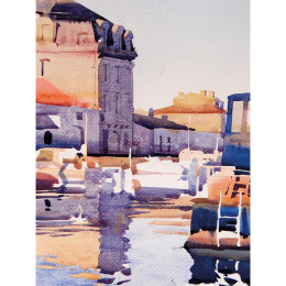 Atmospheric Buildings in Watercolour in the group Hobby & Creativity / Books / Inspirational Books at Pen Store (137204)