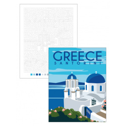 Color by Numbers: Travel in the group Hobby & Creativity / Books / Adult Colouring Books at Pen Store (137207)