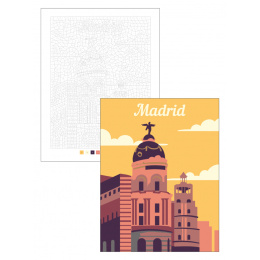 Color by Numbers: Travel in the group Hobby & Creativity / Books / Adult Colouring Books at Pen Store (137207)