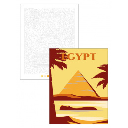 Color by Numbers: Travel in the group Hobby & Creativity / Books / Adult Colouring Books at Pen Store (137207)