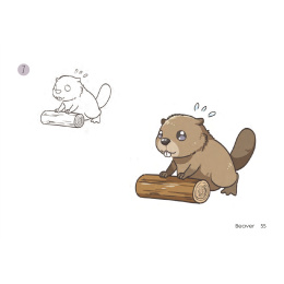 Draw 30: Kawaii Animals in the group Hobby & Creativity / Books / Art Instruction Books at Pen Store (137216)
