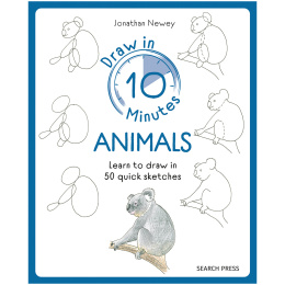 Draw in 10 Minutes: Animals in the group Hobby & Creativity / Books / Art Instruction Books at Pen Store (137218)