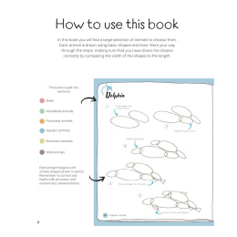 Draw in 10 Minutes: Animals in the group Hobby & Creativity / Books / Art Instruction Books at Pen Store (137218)