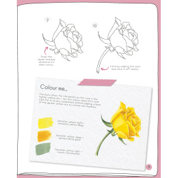 Draw in 10 Minutes: Botanicals in the group Hobby & Creativity / Books / Art Instruction Books at Pen Store (137219)