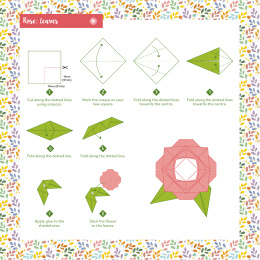 Flower Power! 25 Origami Projects in the group Hobby & Creativity / Books / Art Instruction Books at Pen Store (137221)