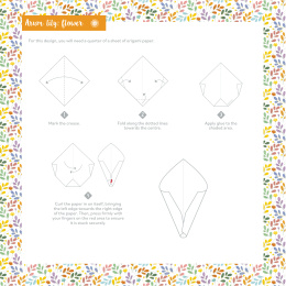 Flower Power! 25 Origami Projects in the group Hobby & Creativity / Books / Art Instruction Books at Pen Store (137221)