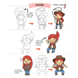 Kawaii: How to Draw Really Cute Stuff in the group Hobby & Creativity / Books / Art Instruction Books at Pen Store (137225)