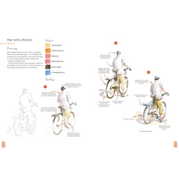 Paint 50: Watercolour Figures in the group Hobby & Creativity / Books / Art Instruction Books at Pen Store (137228)