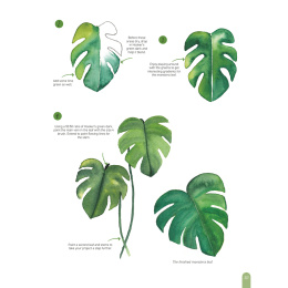 Paint 50: Watercolour Nature in the group Hobby & Creativity / Books / Art Instruction Books at Pen Store (137229)