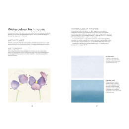 The Colour Mixing Guide: Watercolour Botanicals in the group Gifts & Gift Ideas / Gift by interest / Gift for the landscape painter at Pen Store (137234)