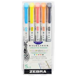 Mildliner 5-pack Friendly in the group Pens / Artist Pens / Illustration Markers at Pen Store (137264)