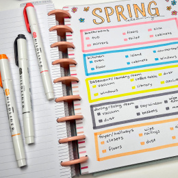 Mildliner 5-pack Friendly in the group Pens / Artist Pens / Illustration Markers at Pen Store (137264)