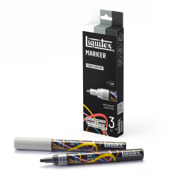 Marker Monochrome 3-piece Set in the group Pens / Artist Pens / Acrylic Markers at Pen Store (137367)