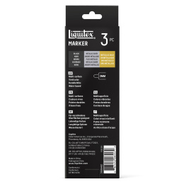 Marker Accent 3-piece Set in the group Pens / Artist Pens / Acrylic Markers at Pen Store (137368)